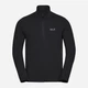 Спортивная кофта мужская Jack Wolfskin Litestride Fz A65849-6000 XL Черная (4064886661560) - изображение 7