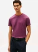 Футболка хлопковая длинная мужская Tommy Hilfiger 78JA560-VU0(Heritage Plum) XL Сиреневая (198296318784) - изображение 1