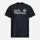 Футболка хлопковая длинная мужская Jack Wolfskin Brand A65910-T0450 3XL Темно-синяя (4064886684545) - изображение 5