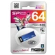 USB флеш накопитель Silicon Power 64GB Touch 835 Blue (SP064GBUF2835V1B) - изображение 3