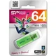USB флеш накопитель Silicon Power 64GB Helios 101 Green USB 2.0 (SP064GBUF2101V1N) - изображение 5