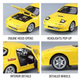 Модель авто Mazda RX-7 FD3S Initial D 1:32 | колекційна металева JDM машинка з pop-up фарами - зображення 8