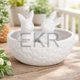 Декоративне кашпо Кролики в кошику 21 см (733-392) - изображение 1