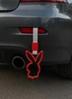 Цурикава зайчик playboy красное с белым ремешком (японский поручень JDM) - изображение 4
