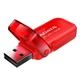 USB флеш накопичувач ADATA 32GB UV240 Red USB 2.0 (AUV240-32G-RRD) - зображення 2