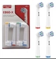Насадки 4 шт Extra-Thin EB60-X для Oral-B электрощетки с мягкой щетиной для щетки орал би - изображение 8