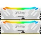 Модуль пам'яті для комп'ютера DDR5 32GB (2x16GB) 8000 MHz Renegade RGB White XMP Kingston Fury (ex.H - изображение 1