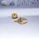 Значок (пін) BROCHE брошка біжутерія Птахи Фенікс Золотий BRGV114768 - зображення 8