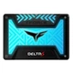 Накопитель SSD 250GB Team T-Force Delta S RGB 2.5" SATAIII 3D NAND TLC Black (T253TR250G3C312) - изображение 1