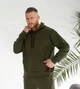 Мужское спортивное худи с капюшоном цвета хаки 36613 50/52 - изображение 5
