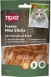 Ласощі для котів Trixie 42708 Premio Mini Sticks курка/рис 50 г (4011905427089) - зображення 1