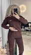 Жіночий спортивний костюм (светр + штани) Uaclothes 50-52 Коричневий (like34105-145121358) - изображение 2
