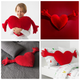 Мягкая плюшевая игрушка Сердце с ручками IKEA FAMNIG HJÄRTA 40x101 см детская игрушка подушка 274.704.60 - изображение 2