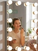 LED-подсветка для зеркала с регулировкой яркости и температуры света, 10 ламп, гримерная лампа для макияжа, освещение для дома и студии - изображение 8