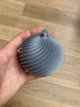 Декоративное Новогоднее Украшение Christmas Decoration 3Д Печать Серый 12 См - изображение 2