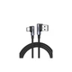 Дата кабель USB 2.0 AM to Type-C 1.0m US176 Both Angled 3A (Black) Ugreen (20856) (321529) - изображение 1