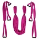 Гамак для йоги Antigravity Yoga Zelart FI-4775 Темно-розовый - изображение 12