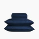 Простыня "Лунное сияние" 240х260 см, сатин 300 ТС BL-FS-16 DEEP BLUE - изображение 3