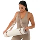 Ремень-стяжка для переноски коврика BLOOM YOGA MAT STRAP LiveUp LB7084 Коричневый - изображение 7