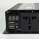 Інвертор перетворювач напруги 12V-220V UKC 1500 Вт з чистою синусоїдою, автомобільний інвертор 12 В у 220 В з цифровим дисплеєм і USB виходом для ноутбуків, телевізорів, аудіо- та відеотехніки, RB-235 - зображення 9