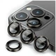 Защитное стекло для камеры HD Lens противоударное для iPhone 16/16 Plus/17 темно-серый - изображение 7