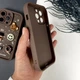 Чохол TPU протиударний для iPhone 13 Pro захист камери коричневий - зображення 7