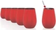 Набор стаканов Stolzle Tumbler Elements BR073 6 шт х 465 мл Red/Black (4012632224699) - изображение 3