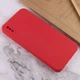 Чохол силіконовий захист камери для iPhone X/XS протиударний червоний - зображення 4