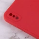 Чохол силіконовий захист камери для iPhone X/XS протиударний червоний - зображення 5