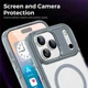 Чехол TPU противоударный защита камеры для iPhone 17 Pro прозрачный серый - изображение 9