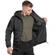 Куртка PRO DELTA COMPAC TACTICAL з липучками для шевронів M чорна - изображение 5