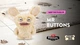 М’яка іграшка зубатий монстр Mr Buttons Fuggler песик Пан (Містер) Гудзик Фаглер собачка Лабрадор 15731J - зображення 1