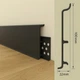 Плинтус SPC StoneX Urban 100 черный 100 мм - изображение 5