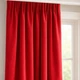 Комплект штор 2 шт 150х260 см, Soft Velvet Lux шторы, гардины, портьеры на шторной тесьме V-19 красная - изображение 6