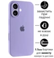 Чохол Silicone Premium case з захистом камери для iPhone 16 Full Camera Protective lilac 2257 - зображення 1
