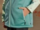 Куртка Softshell (софтшел) водоотталкивающая и ветрозащитная для девочки Crivit BIONIC-FINISH® ECO 445136 134-140 см (8-10 years) Бирюзовый - изображение 5
