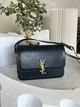 Жіноча сумка Yves Saint Laurent solferino чорна - зображення 1