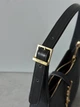 Жіноча сумка yves saint laurent hobo чорна - зображення 4