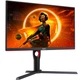 Монитор игровой 27" AOC Q27G3XMN/BK Mini LED QHD 180 Гц DisplayHDR 1000 2xHDMI DP HAS Pivot Черно-Красный - изображение 2