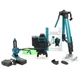 Аккумуляторный лазерный уровень 4D Blue Kit на 16 линий со штативом без экрана в кейсе - изображение 3