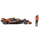 Автомодель с фигуркой Bburago F1 McLaren MCL38 (1:24) - изображение 4