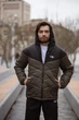 Демисезонная мужская куртка Active куртка для весны и осени наполнитель силикон водостойкая ткань чёрно-хаки/L - изображение 3