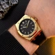 Годинник чоловічий Guardo 012752-5 золотистий корпус - изображение 5
