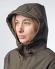 Жіноча Куртка R-Military SoftShell на флісі олива розмір XS - изображение 8