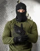 Флісовий Комплект 3в1 Single Sword Шапка та Баф + Рукавиці чорний One Size - зображення 1