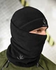 Флісовий Комплект 3в1 Single Sword Шапка та Баф + Рукавиці чорний One Size - зображення 4