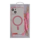 ПротиударнийЧохол TPU+PC LanyardCase with MagSafe для iPhone 13/14 Pink - зображення 2