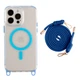 Чохол TPU+PC LanyardCase with MagSafe для iPhone 13 Pro Sky Blue - изображение 1