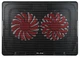 Охлаждающая подставка для ноутбука Blow 2 Fan Samba Red (5900804144113) - изображение 3