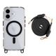 Чохол TPU+PC LanyardCase with MagSafe для iPhone 16 Black - изображение 1